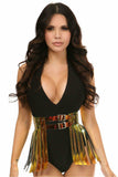 Daisy Corsets Sunset Holo Fringe Skirt - Daisy Corsets - Flyclothing LLC