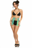 Daisy Corsets Mint Green Holo Fringe Skirt - Daisy Corsets - Flyclothing LLC