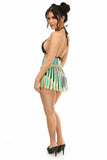 Daisy Corsets Mint Green Holo Fringe Skirt - Daisy Corsets - Flyclothing LLC