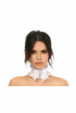 Daisy Corsets Kitten Collection White/White Lace Choker - Daisy Corsets - Flyclothing LLC