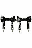 Black Patent Garters (set of 2) - Daisy Corsets - Flyclothing LLC