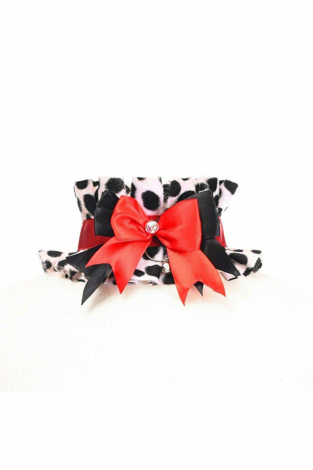Kitten Collection Dalmation Choker - Daisy Corsets - Flyclothing LLC