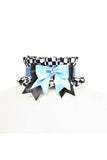 Kitten Collection Checker Print Choker - Daisy Corsets - Flyclothing LLC