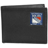 New York Rangers® Leather Bi-fold Wallet - Siskiyou Buckle - Flyclothing LLC