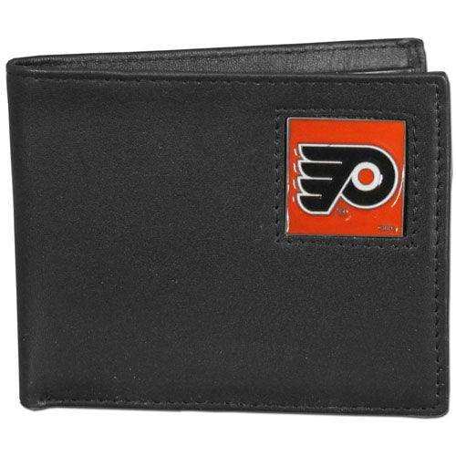 Philadelphia Flyers® Leather Bi-fold Wallet - Siskiyou Buckle - Flyclothing LLC