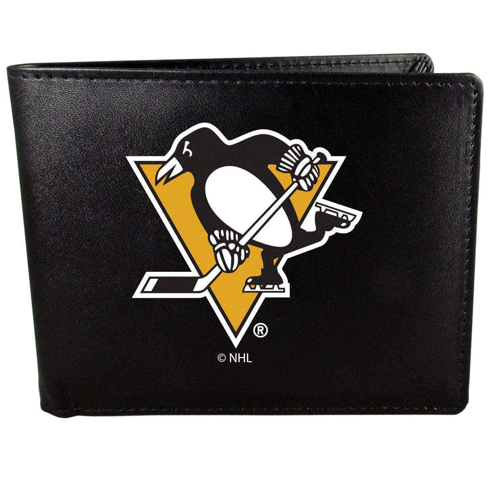 Pittsburgh Penguins® Bi-fold Wallet Large Logo - Siskiyou Buckle - Flyclothing LLC