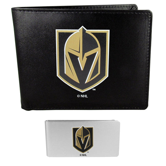 Vegas Golden Knights Bi-fold Wallet & Money Clip - Flyclothing LLC