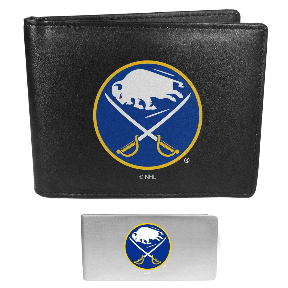 Buffalo Sabres Bi-fold Wallet & Money Clip - Siskiyou Buckle - Flyclothing LLC
