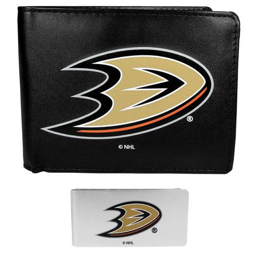 Anaheim Ducks Bi-fold Wallet & Money Clip - Flyclothing LLC