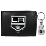 Los Angeles Kings Bi-fold Wallet & Steel Key Chain - Siskiyou Buckle - Flyclothing LLC