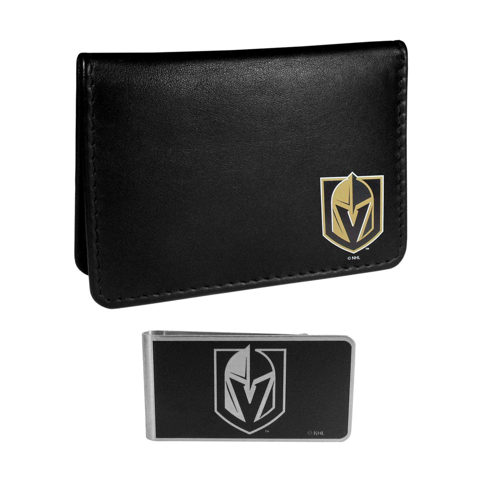 Vegas Golden Knights Weekend Bi-fold Wallet & Black Money Clip - Siskiyou Buckle - Flyclothing LLC
