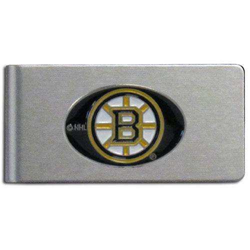 Boston Bruins® Brushed Metal Money Clip - Siskiyou Buckle - Flyclothing LLC