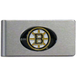 Boston Bruins® Brushed Metal Money Clip - Siskiyou Buckle - Flyclothing LLC