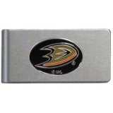 Anaheim Ducks® Brushed Metal Money Clip - Siskiyou Buckle - Flyclothing LLC