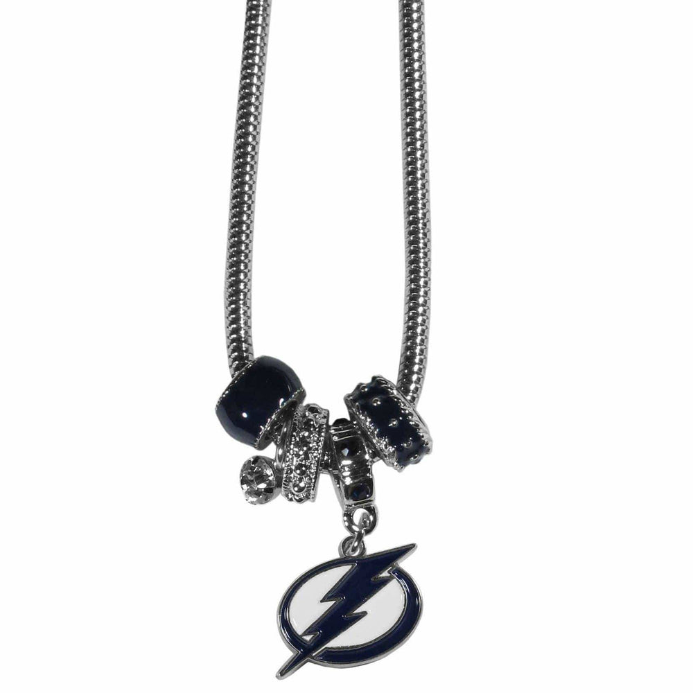 Tampa Bay Lightning® Euro Bead Necklace - Siskiyou Buckle - Flyclothing LLC