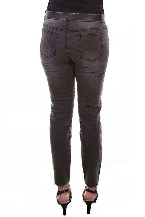 Scully BLACK TONAL EMBROIDERED JEANS - Scully Leather - Flyclothing LLC