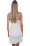 Scully NATURAL TIERED LACE SKIRT(ELASTIC WAISTBAND) - Scully Leather - Flyclothing LLC