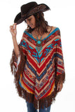 Scully SERAPE PONCHO W/MITERED SEAMS - Scully Leather - Flyclothing LLC