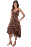 Scully COPPER LONG COTTON DRESS - Scully Leather - Flyclothing LLC