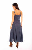 Scully Leather 100% Cotton Slate Long Cotton Dress - Scully Leather - Flyclothing LLC