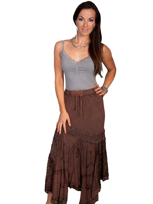 Scully COPPER RAYON SKIRT - Scully Leather - Flyclothing LLC