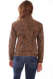 Scully LEOPARD DENIM JACKET - Scully Leather - Flyclothing LLC