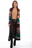Scully MULTI AZTEC STRIPE SWEATER CARDIGAN - Scully Leather - Flyclothing LLC