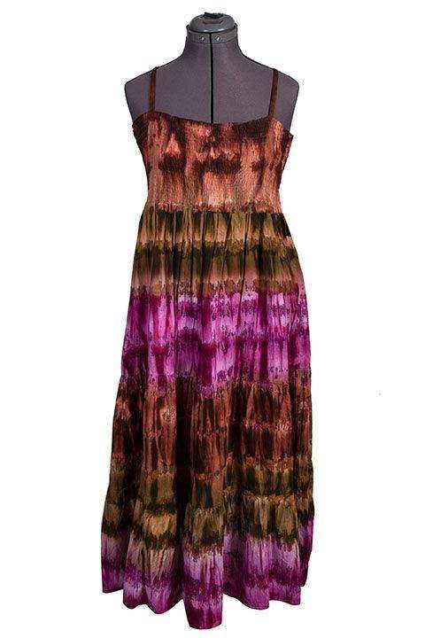 Scully CAFE TIE DYE SPAGHETTI STRAP DRESS TUBE TOP - Scully Leather - Flyclothing LLC