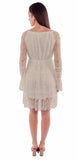 Scully Leather Honey Creek Ivory Eyelash Lace Dress - Scully Leather - Flyclothing LLC