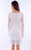 Scully Leather Honey Creek White Eyelash Lace Dress - Scully Leather - Flyclothing LLC
