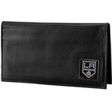 Los Angeles Kings® Deluxe Leather Checkbook Cover - Siskiyou Buckle - Flyclothing LLC