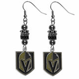 Vegas Golden Knights® Euro Bead Earrings - Siskiyou Buckle - Flyclothing LLC