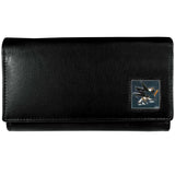 San Jose Sharks® Leather Women's Wallet - Siskiyou Buckle - Flyclothing LLC