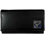 St. Louis Blues® Leather Women's Wallet - Siskiyou Buckle - Flyclothing LLC