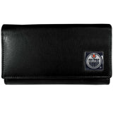 Edmonton Oilers® Leather Women's Wallet - Siskiyou Buckle - Flyclothing LLC