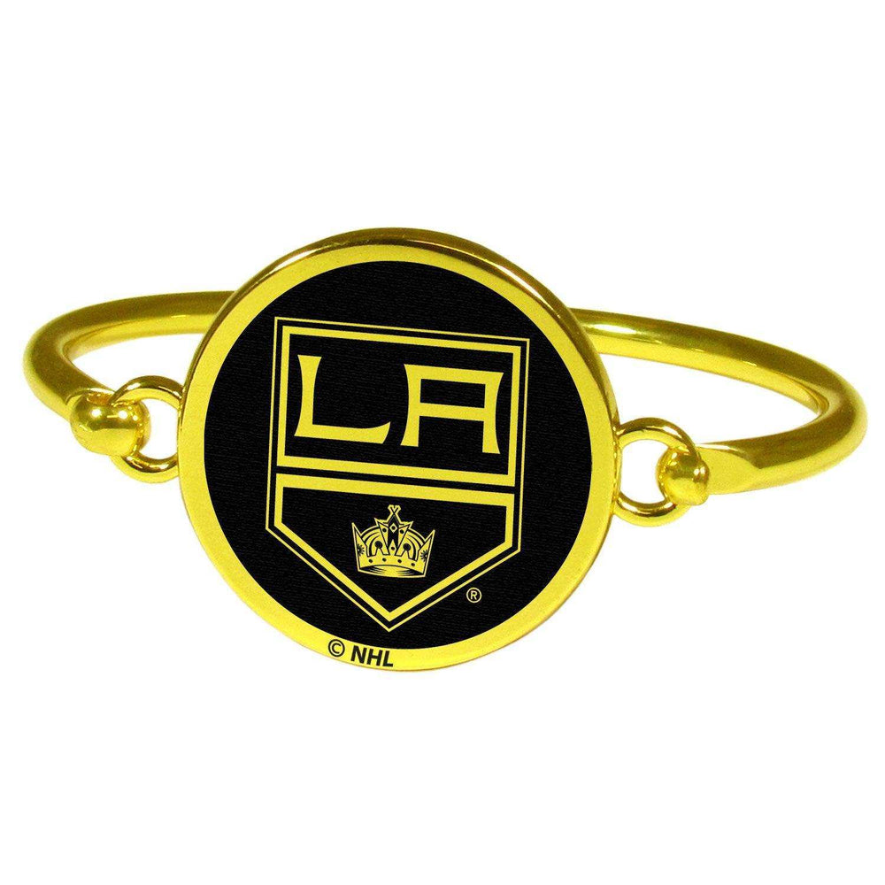 Los Angeles Kings® Gold Tone Bangle Bracelet - Siskiyou Buckle - Flyclothing LLC