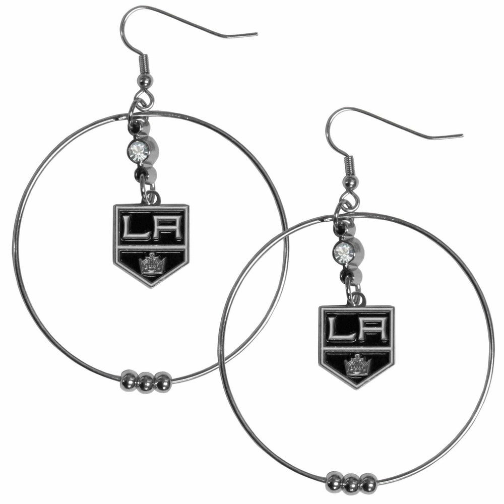 Los Angeles Kings® 2 Inch Hoop Earrings - Siskiyou Buckle - Flyclothing LLC