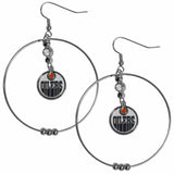 Edmonton Oilers® 2 Inch Hoop Earrings - Siskiyou Buckle - Flyclothing LLC