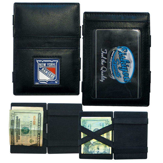 New York Rangers® Leather Jacob's Ladder Wallet - Siskiyou Buckle - Flyclothing LLC