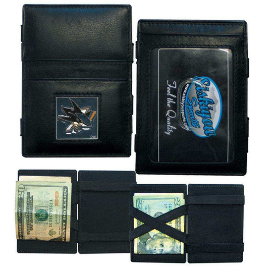 San Jose Sharks® Leather Jacob's Ladder Wallet - Siskiyou Buckle - Flyclothing LLC