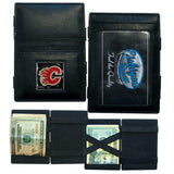 Calgary Flames® Leather Jacob's Ladder Wallet - Siskiyou Buckle - Flyclothing LLC
