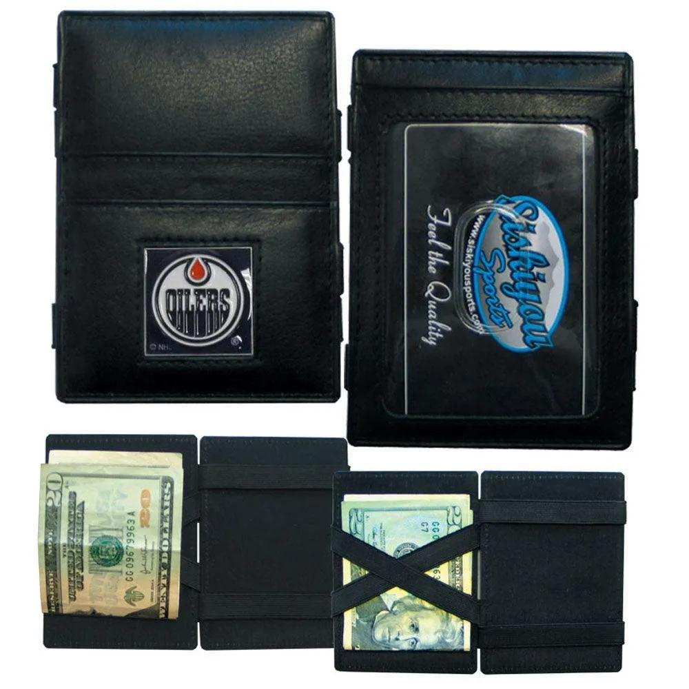 Edmonton Oilers® Leather Jacob's Ladder Wallet - Siskiyou Buckle - Flyclothing LLC