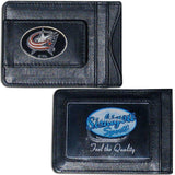 Columbus Blue Jackets® Leather Cash & Cardholder - Siskiyou Buckle - Flyclothing LLC