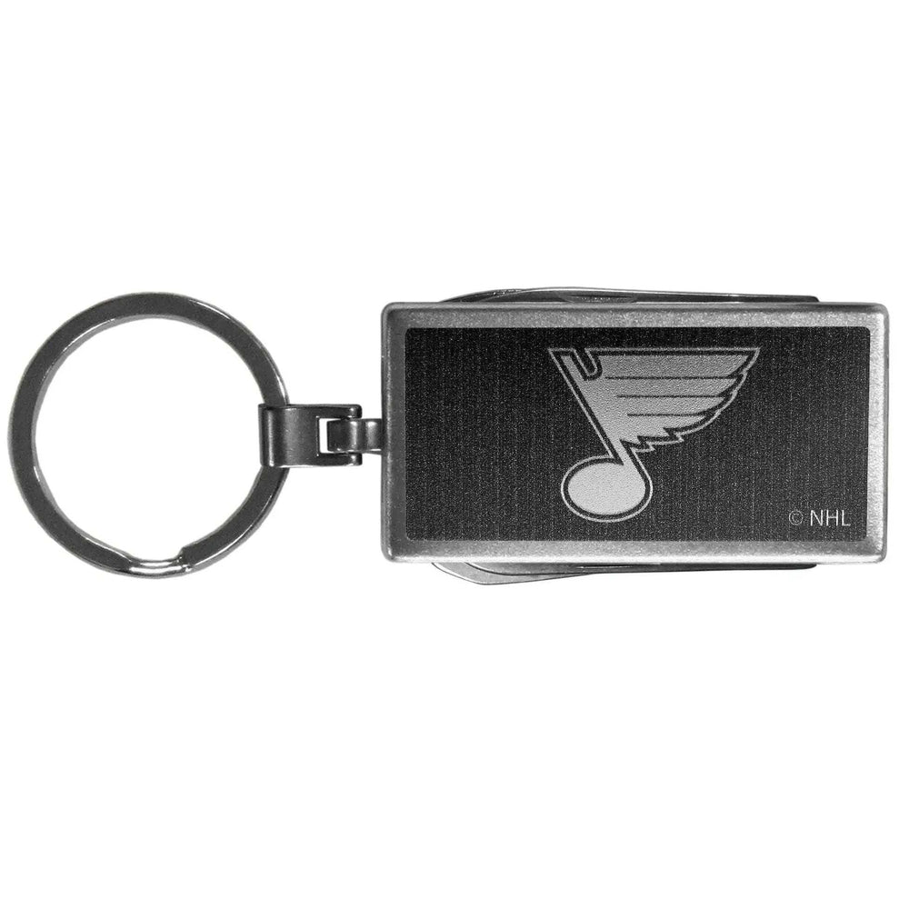 St. Louis Blues® Multi-tool Key Chain, Black - Siskiyou Buckle - Flyclothing LLC