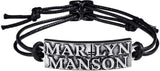 Alchemy Rocks Marylin Manson Logo Bracelet - Alchemy Gothic - Flyclothing LLC