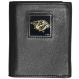Nashville Predators® Leather Tri-fold Wallet - Siskiyou Buckle - Flyclothing LLC