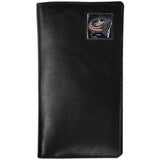 Columbus Blue Jackets® Leather Tall Wallet - Siskiyou Buckle - Flyclothing LLC