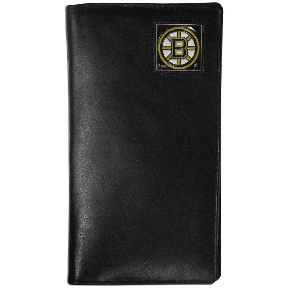 Boston Bruins® Leather Tall Wallet - Siskiyou Buckle - Flyclothing LLC