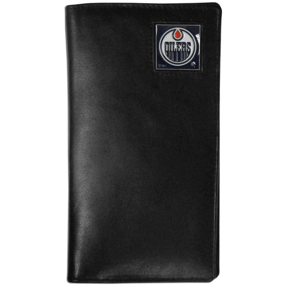 Edmonton Oilers® Leather Tall Wallet - Siskiyou Buckle - Flyclothing LLC