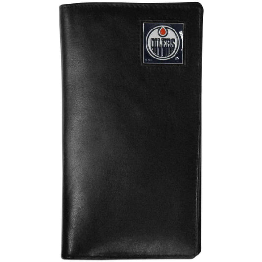 Edmonton Oilers® Leather Tall Wallet - Siskiyou Buckle - Flyclothing LLC